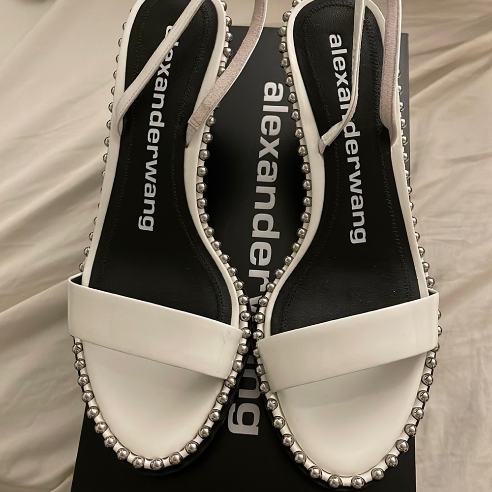 Alexander wang ‘nova’ low patent heels